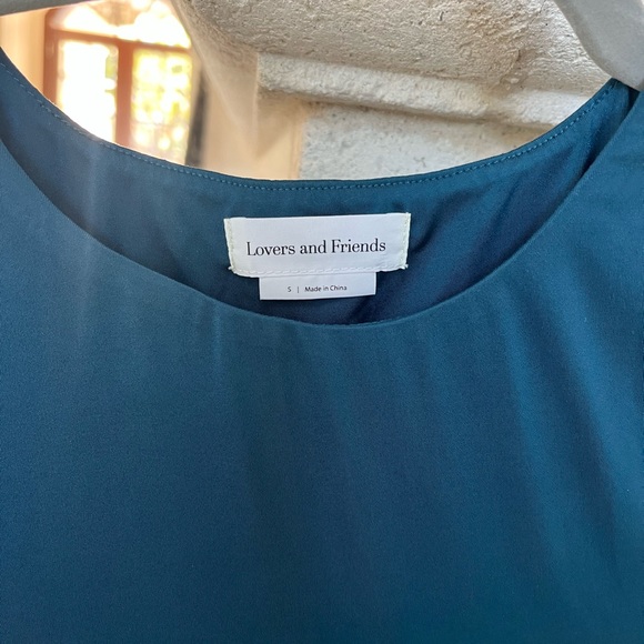 Cassie Midi Dress in Dark Teal - Picture 6 of 8